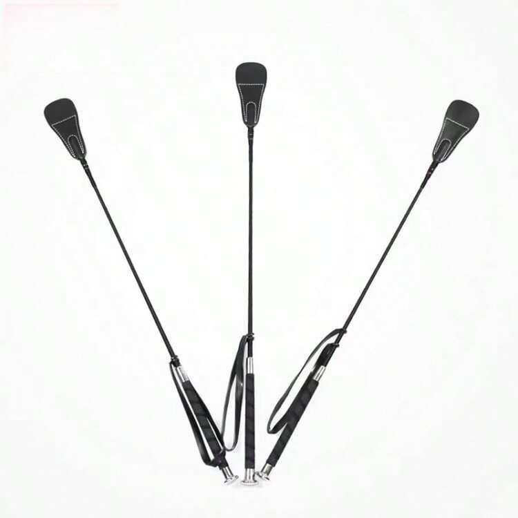 1pc Lightweight Riding Crop With Wrist Strap, Suitable For Daily Training And Competitions | 50cm Durable Riding Whip, Suitable For Daily Riding, High-Quality Equestrian Whip | Non-Slip Handle, Flexible Shaft, Easy For Riders And Coaches To Store And Use - Multicolor - View 10