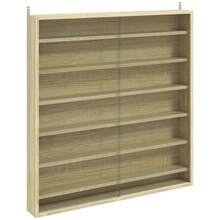 Six Shelf Display Cabinet, With Glass Doors - Oak - T0001-01-3160 - View 12