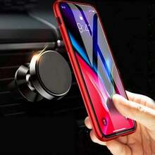 Magnetic Car Phone Holder, Compatible With Air Vent Clip Design, Strong Magnetic Adsorption, Supports Multiple Phone Models - A - View 3