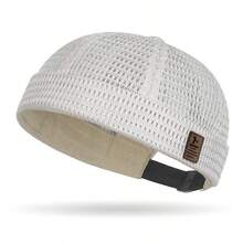 Men's Summer Breathable Mesh Sun Hat, Outdoor UV Protection Sunhat, Hollow Grid Baseball Cap, Fashionable Minimalist Versatile Tang Hat - Multicolor - View 12