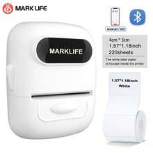Marklife P50 Label Maker, Thermal Printer, Portable Wireless Bluetooth Printer. Suitable For Printing Name Tags, Product Labels, Clothing Tags And Address Labels. Suitable For Students, Families And Personal Use. Compatible With Android, Apple And Windows Systems. Suitable As A Mother's Day Gift. - Multicolor - View 12