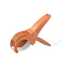 Stainless Steel Multi-Function Vegetable & Fruit Slicer, Suitable For Cucumber, Banana, Onion, Salad, Pepper Etc. Slices Quickly And Evenly, Dishwasher , Convenient And Practical For Home, Restaurant, Hotel, Stall, Essential Kitchen Tool, Cooking Utensil, Household Gift, Very Easy To Use, Highly Recommended!!! - Multicolor - View 13