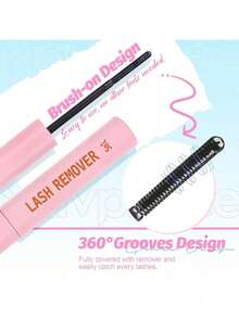 SRCKFIZ 5ml Clear Eyelash Extension Remover, Eyelash Extension Makeup Remover, Clumped Eyelash Remover, Easily Remove Eyelash Extensions - View 3
