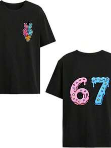Women T-Shirts - Black - View 8