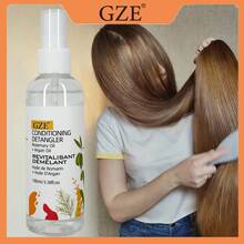 Rose Essential Oil Hair Mist, GZE Leave-In Conditioner & Detangling Spray, Instantly Smooths, Adds Shine & Softness, Suitable For All Hair Types, 100ml/3.38 Fl Oz - 100ml - View 1