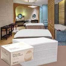 20/100pcs Disposable Non-Woven Bed Sheets, Breathable, 80*180cm, Suitable For Beauty Salons, Spas, Massage, Can Also Be Used As Tablecloths, Eyelash Extensions, Tattoos, Travel And More - White - View 1
