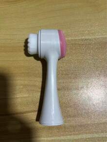 二合一柔软双面洁面刷，专为手动按摩设计，柔软刷毛，深层去角质，清洁毛孔，适合瑕疵肌肤，必备面部护理配件，夏季必备个人清洁工具，男女通用，便携式旅行清洁助手，家居生活 | 身体护理 | 个人清洁工具 | 清洁工具，可用作去角质刷和洗面刷，颜色随机（可能存在轻微色差，请以实物为准） - 多色 - 查看 15