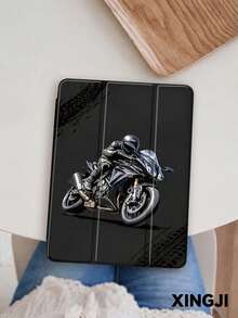 1 chiếc ốp bảo vệ máy tính bảng đồ họa Turbo, tương thích với iPad 10.2" thế hệ thứ 10/ (A16) 11" thế hệ thứ 11 2025, Pro 11" 2021/2020, Galaxy Tab A8 10.5" 2022, tích hợp khe cắm bút cảm ứng, chống rơi, giá đỡ máy tính bảng, tự động tắt/mở màn hình, món quà tuyệt vời cho gia đình và bạn bè. - Nhiều màu - Xem 4