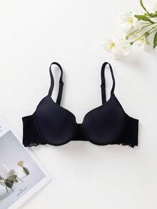 3pcs Plus Size Women Bra Set, Full Coverage Supportive Bra, Breathable Comfortable Stretchy Matching Set - Multicolor - View 1