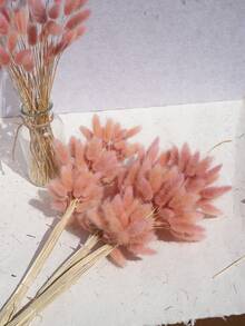 60/120/180/240pcs Bunny Tail Grass - Bohemian Artificial Flower Bouquet, Suitable For DIY, Home And Wedding Decor, Farmhouse Style, Suitable For Christmas, Thanksgiving, Valentine's Day, Mother's Day - Light Pink Rabbit Tail Grass - View 7