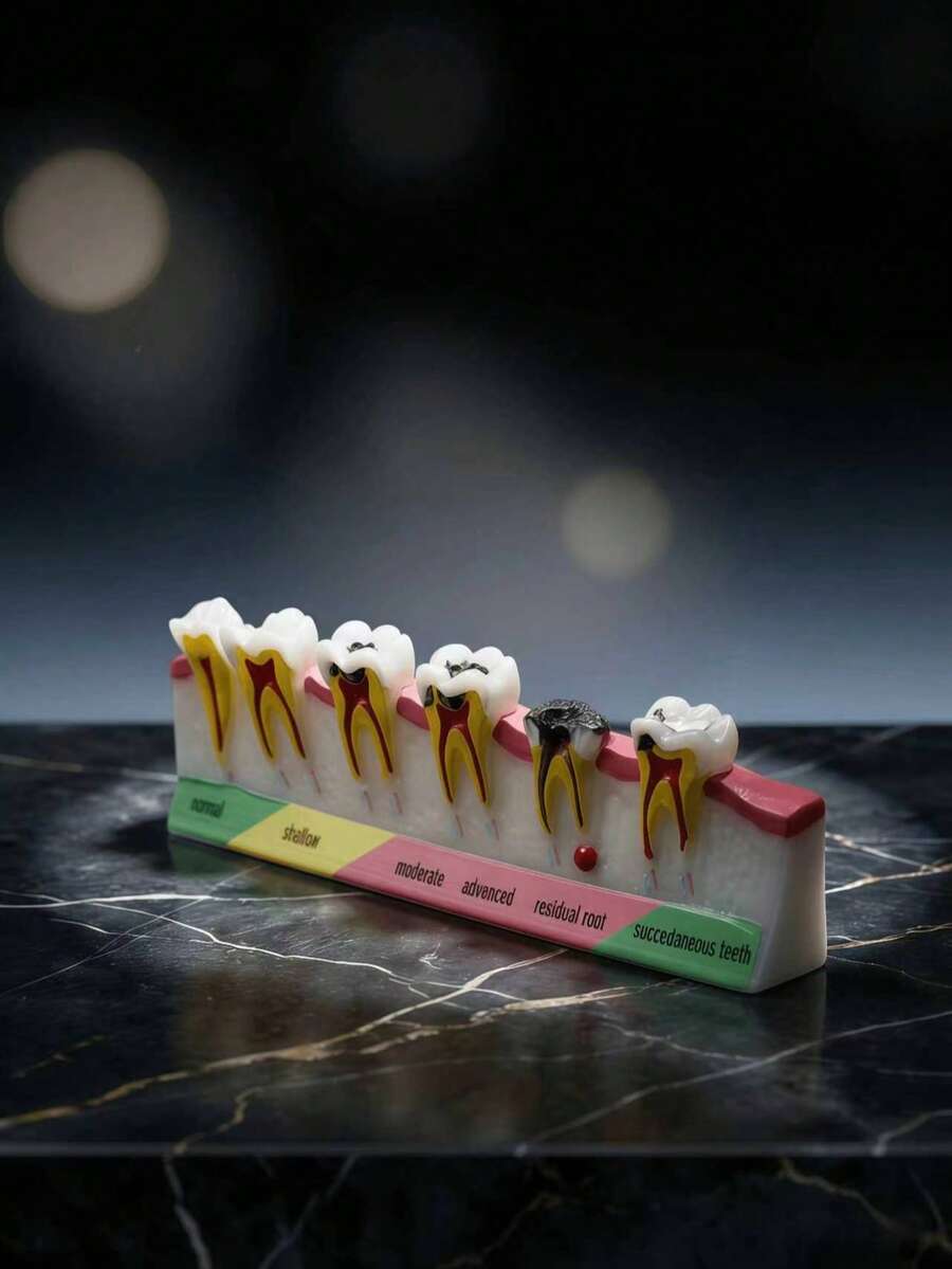一件装多色新奇牙齿造型摆件,口腔护理主题装饰雕像,创意桌面摆件,办公桌点缀,牙医诊所展示,家居客厅装饰,理想的宰牲节礼物,毕业季惊喜,母亲节独特礼物之选 - 牙齒 - 查看 1