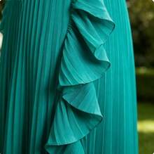 Women Long Dresses - Green - View 7