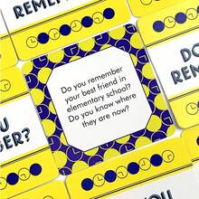 Do You Remember Nostalgic Memory Question Card Game, Fun Conversation Interactive Table Game, Portable Gathering Playing Cards For Family Night Friend Reunion Holiday Party Indoor Leisure Entertainment - Multicolor - View 6