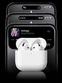 Wireless Earbuds With Smart Touch, HiFi Stereo And Noise-Cancelling Mic. Compact & Long Battery Life, Low-Latency Calls. Compatible With All Bluetooth Devices, Perfect For Daily Use & Travel. - View 1