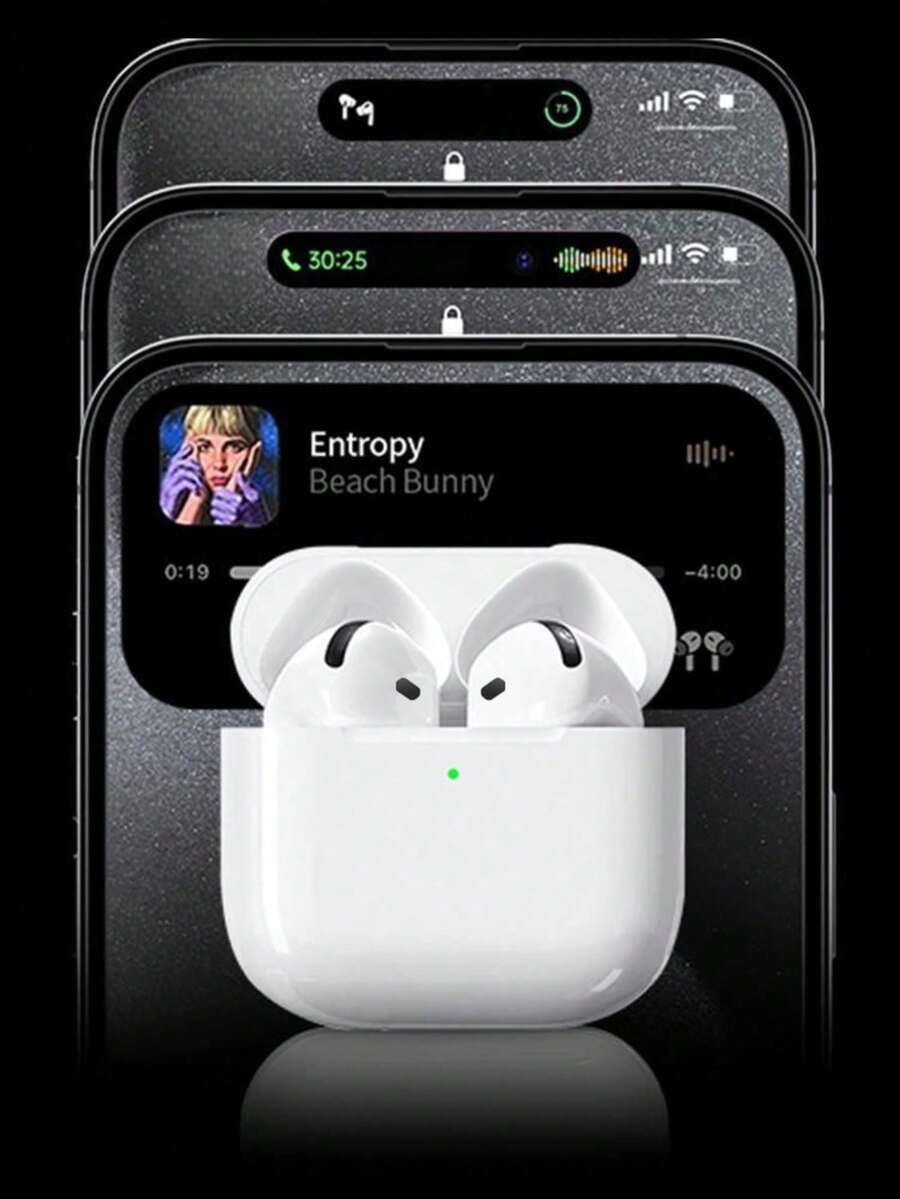 Wireless Earbuds With Smart Touch, HiFi Stereo And Noise-Cancelling Mic. Compact & Long Battery Life, Low-Latency Calls. Compatible With All Bluetooth Devices, Perfect For Daily Use & Travel. - View 1