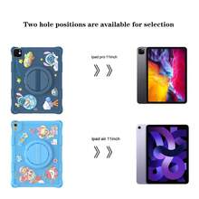 Case For IP 10th Generation 10.9 Inch (2022), IP (A16) 11th Generation 11 Inch (2025), Rugged IP Case 10th Gen With 360°Rotating Silicone Case.For Ip Pro 11 Inch. - Green - View 6