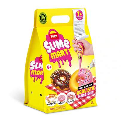 ZURU Small Slime Shop Bag Set, DIY Soft Composite Making Kit, Arts & Crafts Toy, Stress Relief Novelty Gift, Suitable For Children 6+ Years Old, Teens And Adults