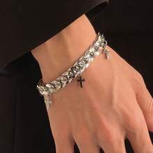 Cross Pendant Bracelet - Vòng đeo tay - Xem 1