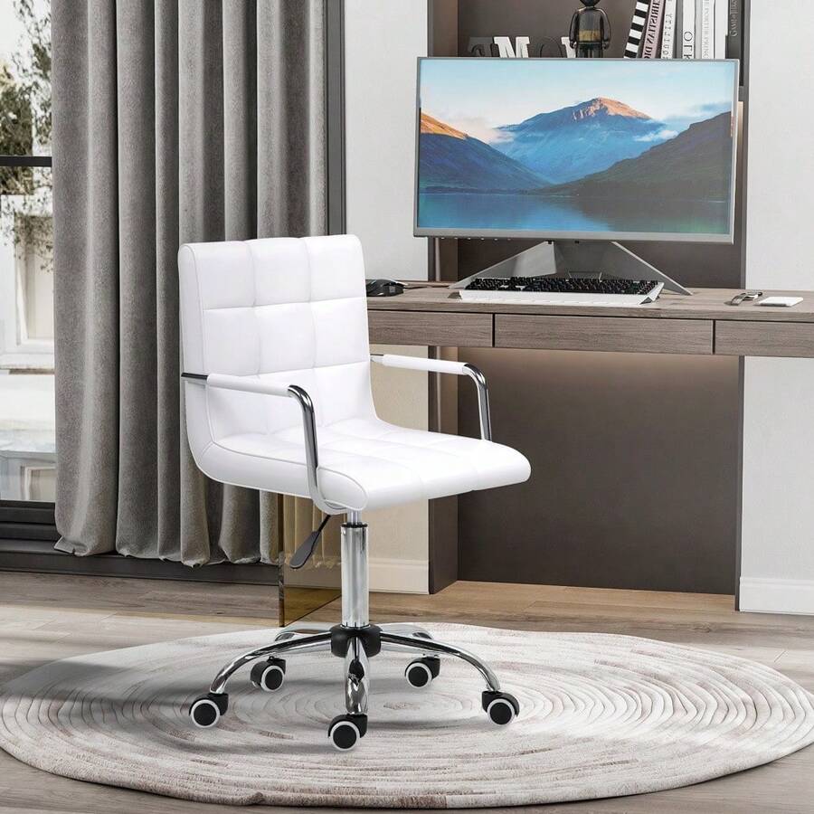 Home Office Chairs - White - View 1