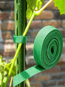 50/30/20/10/1m - /Pc, Plant Magic Tape Ties, Suitable For Floral, Vines, DIY Tomato And Cucumber Climbing Racks, Potted Plants, Green Branch Supports, Outdoor Plants, Self-Adhesive Nylon Magic Tape Plant Ties, Multipurpose For Gardening Bundling, Cable Management, Household, Earphones, Packaging, Computer Cables, Cleaning Cables, Cable Management Ties, As Well As Magic Tape Bundling, Seeders, Columns, Racks, Wooden Bowls. - Multicolor - View 2