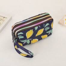 Women's Clutch Bag, 3-Layer Long Wallet, Large Capacity Key Pouch, Casual Phone Bag, Women's Wallet - Multicolor - View 1