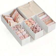 Underwear Storage Boxes - White - View 1