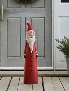Một bức tượng Ông già Noel/Người tuyết bằng nhựa, thích hợp để trang trí Giáng sinh trong nhà và ngoài trời. Đây là lựa chọn lý tưởng cho trang trí Giáng sinh, quà tặng năm mới, đồ dùng Giáng sinh, tiệc Giáng sinh, kỳ nghỉ Giáng sinh và quà tặng Giáng sinh. - Nhiều màu - Xem 5