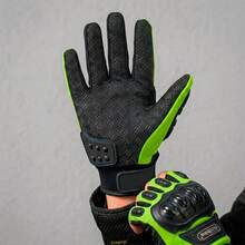 Grey Waterproof Motorcycle Kit + Gloves | Rain Protection And Improved Control - 綠色 - 查看 8