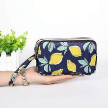 Women's Clutch Bag, 3-Layer Long Wallet, Large Capacity Key Pouch, Casual Phone Bag, Women's Wallet - Multicolor - View 5