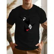 T-shirts pour hommes - Noir - Voir 1