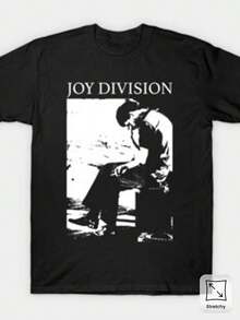 Men T-Shirts - 黑色 - 查看 1