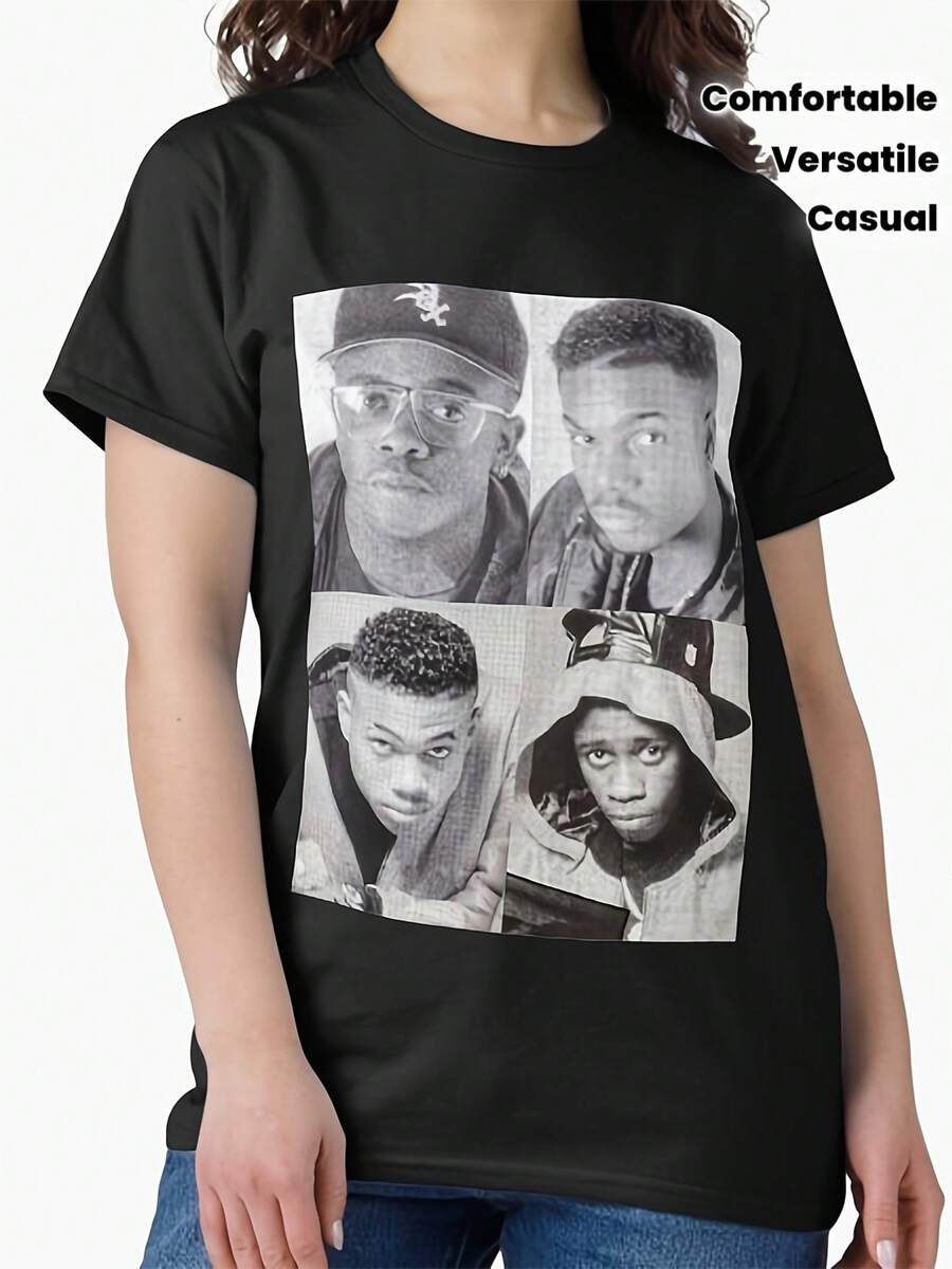 Women T-Shirts - Black - View 1