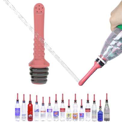 1 pièce Bidet portable pour toilette, voyage, randonnée ou camping. Compatible avec chaque bouteille, douche pour les fesses portable pour les voyages, vaporisateur d'hygiène féminine portatif, mini nettoyant personnel pour un usage extérieur et quotidien