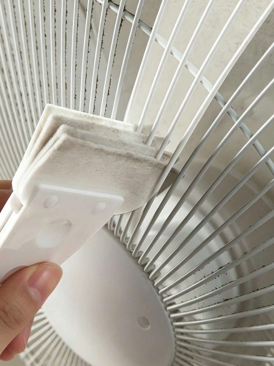 多功能风扇清洁刷、多功能键盘缝隙刷、玻璃清洁刷、缝隙清洁用品、软塑料刷、多功能除尘掸、清洁工具、清洁用品,适用于家庭缝隙和灰尘清洁,完美的父亲节礼物 - 多色 - 查看 1