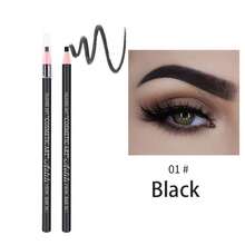 1支防水防汗不晕染自然眉笔，防晕染，持久显色，适用于眉毛、眼线、唇线，显色度高，适合初学者和专业化妆师使用。 - 彩色 - 查看 8