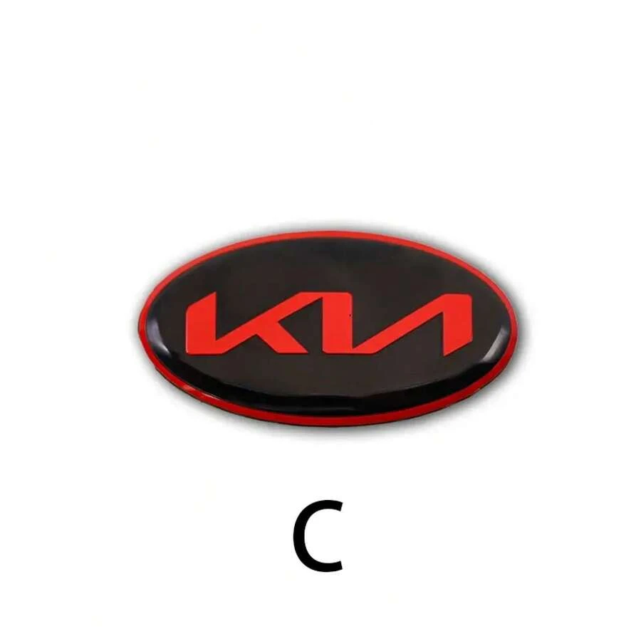 3D Logo Sticker For Steering Wheel, Waterproof And Durable, Enhances Interior Design - C - View 1