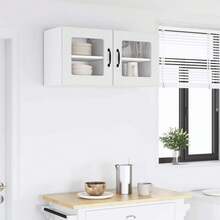 vidaXL Panneau de lave-vaisselle Lucca 2 pcs Blanc 40 x 31 x 40 cm - Multicolore - Voir 4