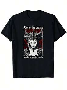 Women T-Shirts - Black - View 6