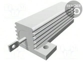 Resistore a filo avvolto da 22K 50W, potenza metallica ARCOL - Grigio Chiaro - Visualizzare 1