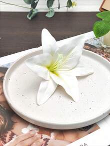 3件/1件 蓮花果凍色髮夾，輕量塑料浴室髮飾，適合日常出遊、休閒、派對、海邊度假 - 彩色 - 查看 5