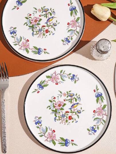 1 stuk keramische serveerschaal, huishoudelijk servies voor de eetkamer en keuken, schaal voor snacks en snoepjes, saladeschaal, opbergschaal voor gebak, fruitschaal, voor granen, groenten, vlees, brood, geschikt voor thuis, bijeenkomsten, restaurants, picknicks, bruiloften en feesten.