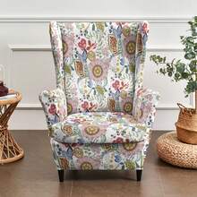 Bộ 2 tấm bọc ghế sofa in họa tiết hổ, bọc ghế đơn, chống bụi, thích hợp cho phòng khách, phòng ngủ, khách sạn, sử dụng được quanh năm. - đầy màu sắc - Xem 7
