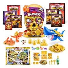 ZURU Smashers 恐龙岛神秘宝藏 – 霸王龙大战、眼球、黄金寻宝、带隐藏玩具的恐龙蛋、互动惊喜开箱，适合 3 岁及以上儿童 - 彩色 - 查看 3