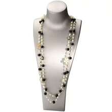 1pc 5-Pearl Flower Necklace, Fashionable Elegant Versatile French Style Clavicle Chain, Sweater Necklace For Women - 5-shaped Necklace - View 10