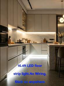 LED Neon Light Strip Motion Sensor Light, Warm White Light Human Sensor Light, 3.28 FT To 32.8 FT Flexible Light Strip, Suitable For Under The Bed, Stairs, Hallway, Cabinet, Bedroom, Etc. - white light - View 7
