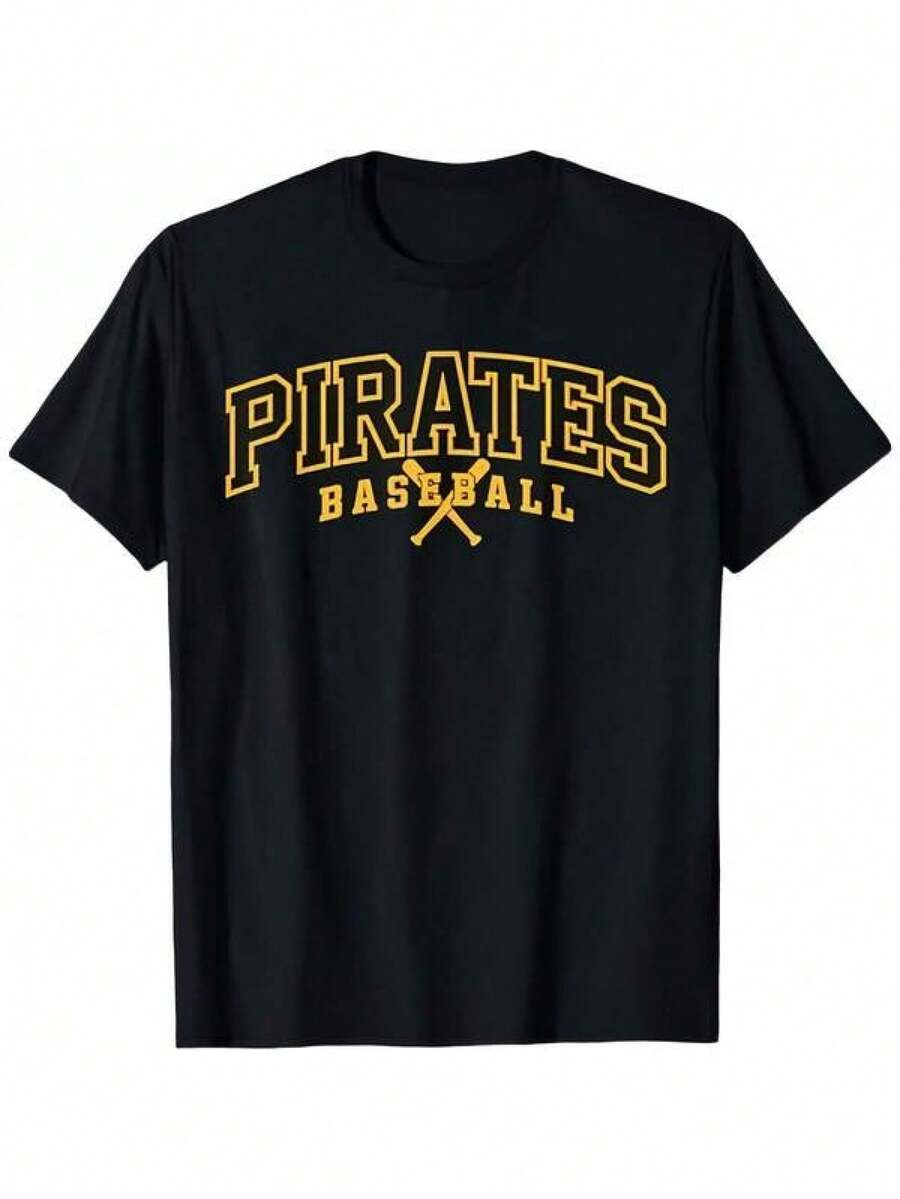 Camiseta de béisbol de los - Negro - Ver 1