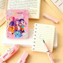 Hasbro Bộ văn phòng phẩm 180 món nhóm nhạc nữ K-POP, đồ dùng học tập thiết thực, quà tặng khen thưởng, quà sinh nhật, quà tặng ngày lễ cho trẻ em theo chủ đề K-POP (mẫu ngẫu nhiên) - Nhiều màu - Xem 5
