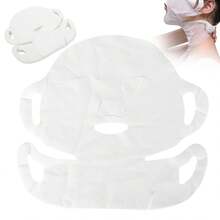 Disposable Face Mask, Face Mask Sheets Moisturizing Paper Disposable Face Mask Compressed Sheets For Home Travel Use DIY Skin Care - White - View 1