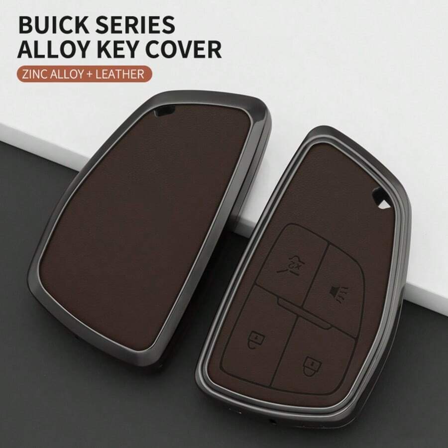 Key Fob Cover Case For Chevy 2021-2023 For Suburban For Tahoe For GMC For Yukon For Buick For Encore For Avenir Accessories Shell Protector - Single Shell - View 1