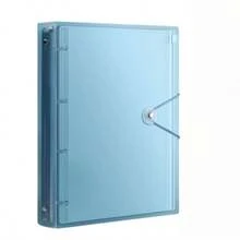 [Customized] Important Document Storage Zipper Binder, Customizable Text, Used For Birth Certificate Protective Cover Document Bag, Waterproof Organizer Bag, "I Go Missing" Binder For Home Safety, ID And Bill Filing Folder - Multicolor - View 10